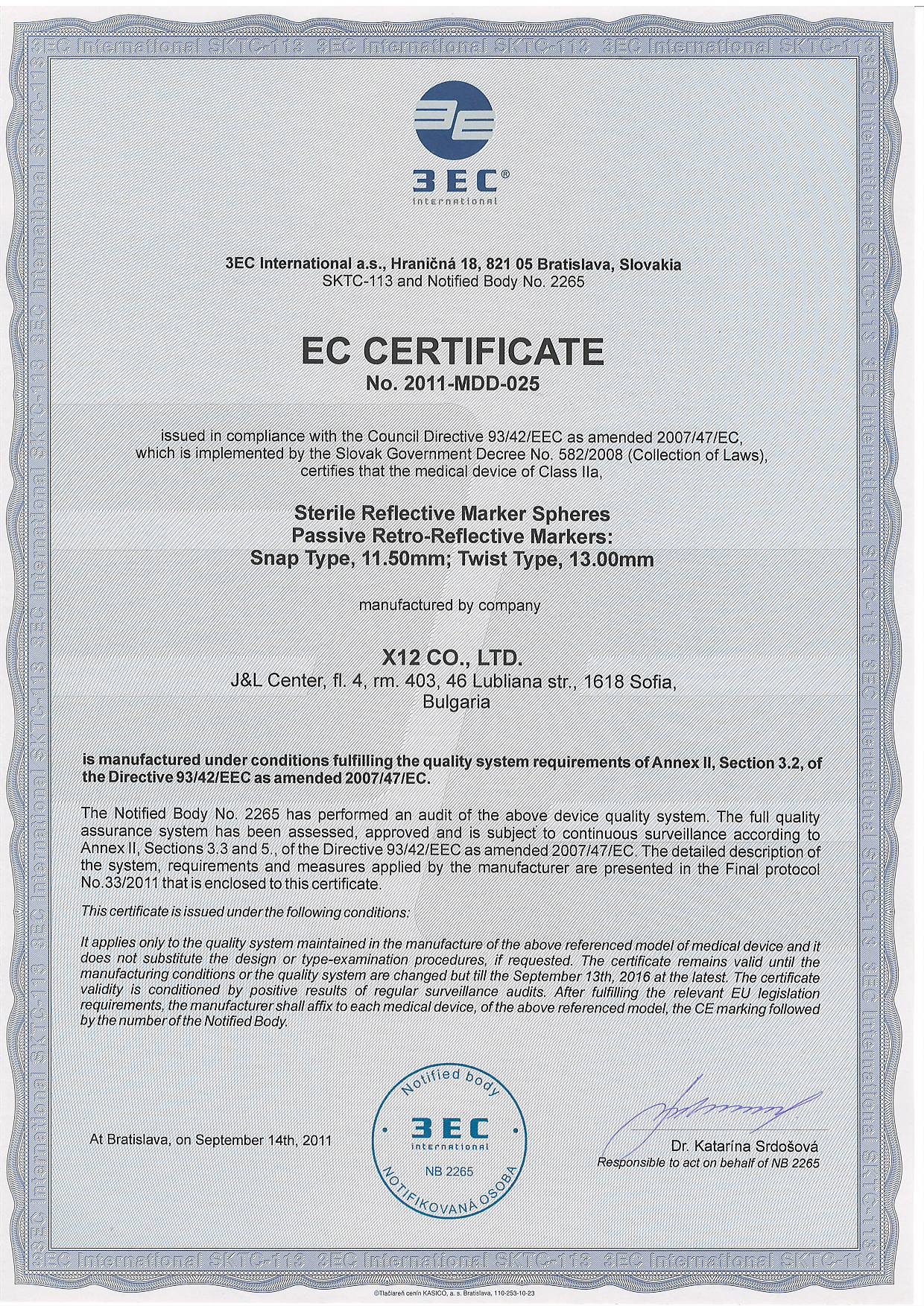 Certificate 1